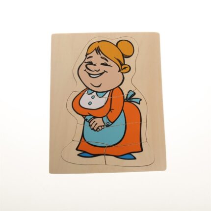Katlı Nine Puzzle Yapboz